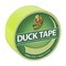 Duck Tape Printed Duct Tape, 1-7/8 Inch x 20 Yards, Fluorescent Citrus